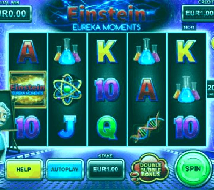 Einstein Eureka Moments Deluxe slot machine