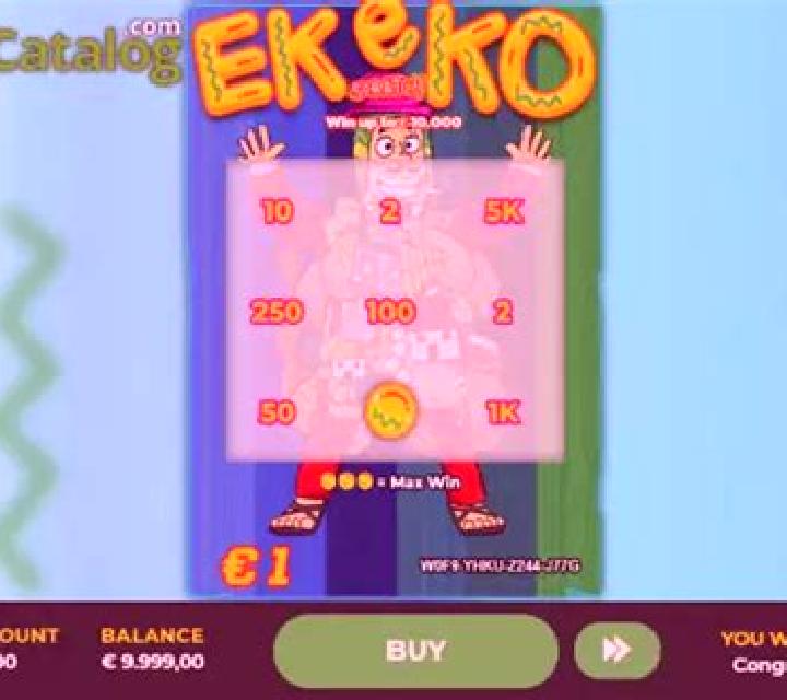 Ekeko Scratch slot