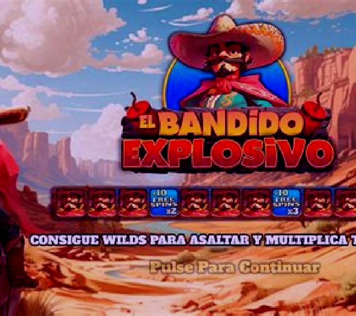 El Bandido Explosivo Carnaval slot game