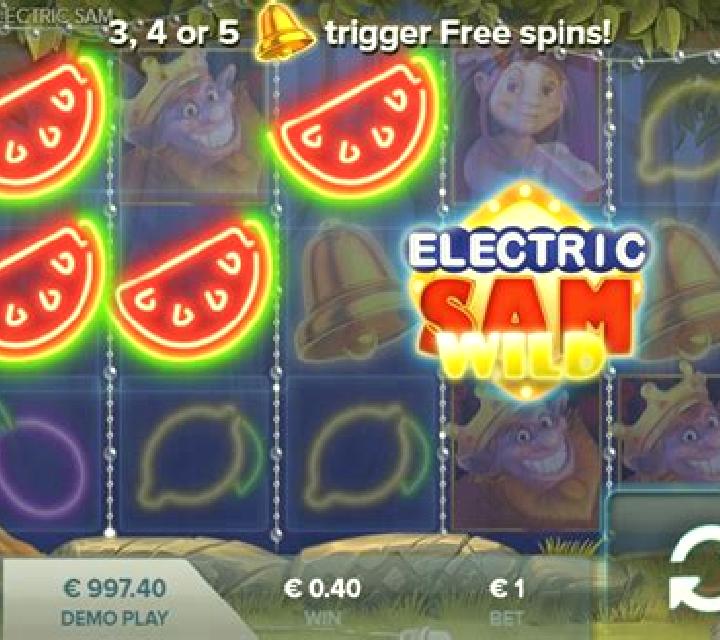 Electric SAM slot game