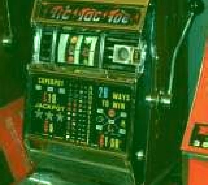 Electron slot machine