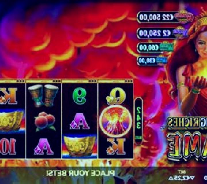 Elevating Riches Flame slot game