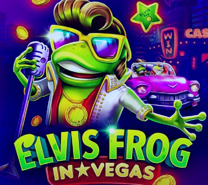 Elvis Frog in Vegas slot machine