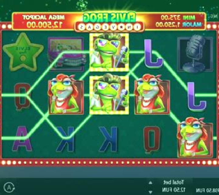 Elvis Frog in Vegas slot