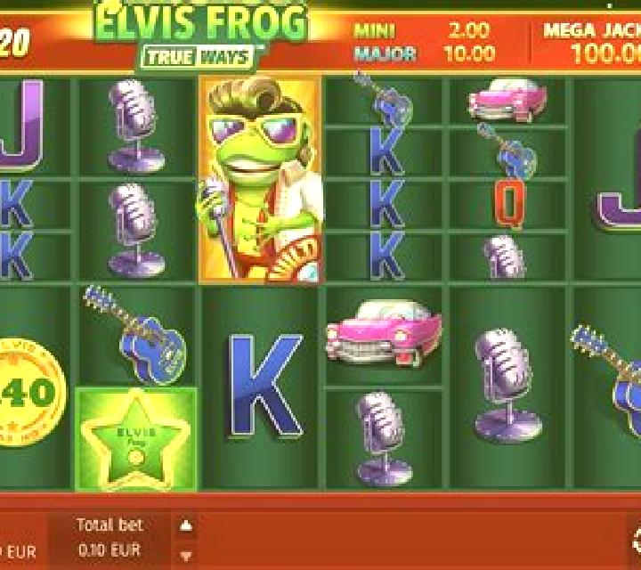Elvis Frog TrueWays slot machine
