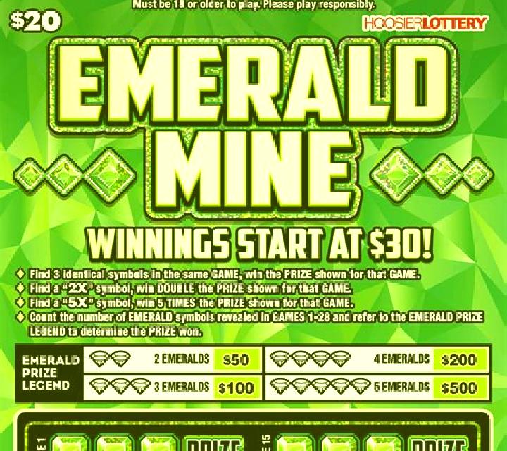 Emerald Fantasy Scratch Card slot game