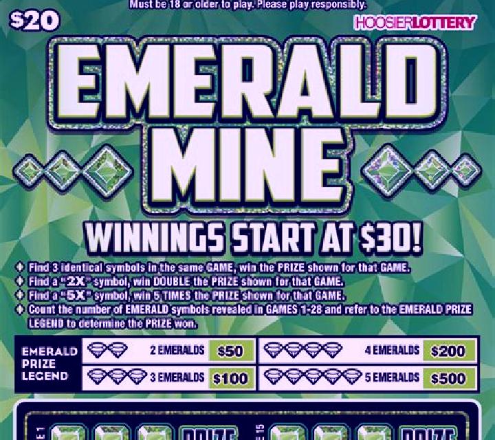 Emerald Fantasy Scratch Card slot machine