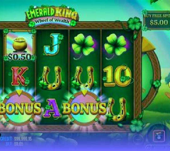 Emerald Rainbow Wins slot game