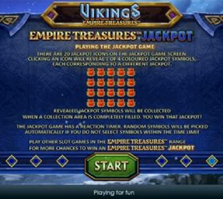 Empire Treasures Scratch slot game