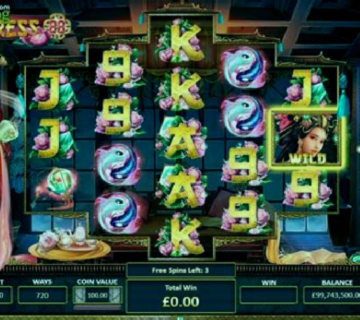 Empress88 slot game