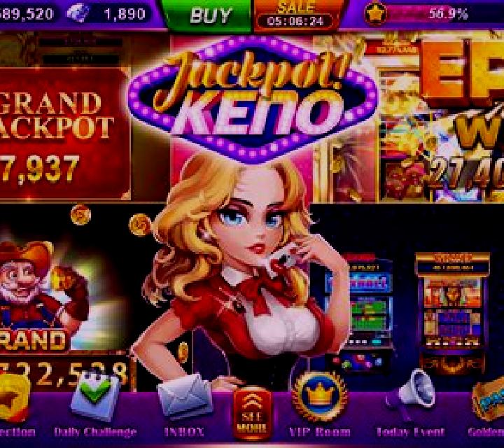 Enchanted Keno slot game