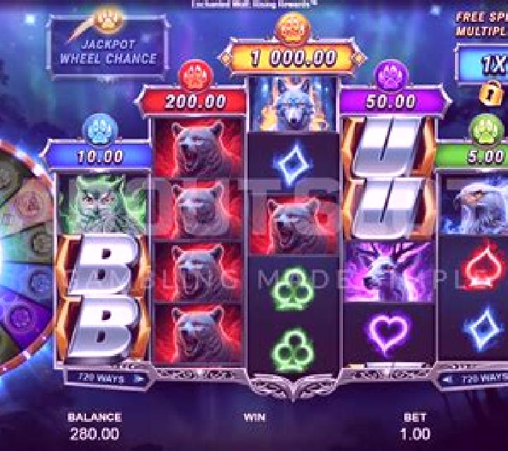 Enchanted Wolf: Rising Rewards slot machine