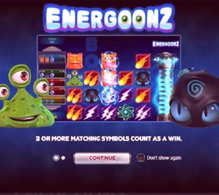 Energoonz slot game