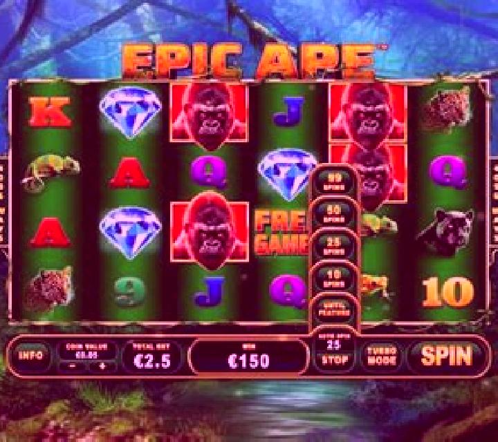 Epic Ape slot machine