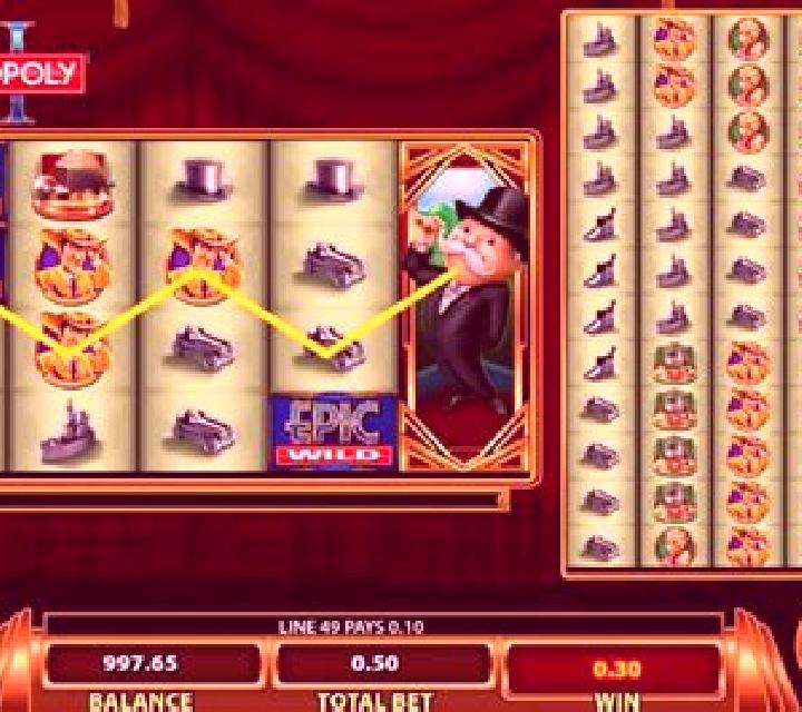 Epic MONOPOLY II online slot
