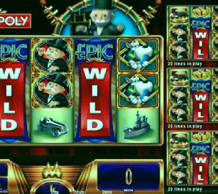 Epic MONOPOLY slot game