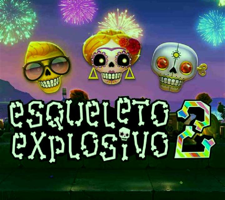 Esqueleto Explosivo Feliz Navidead slot game