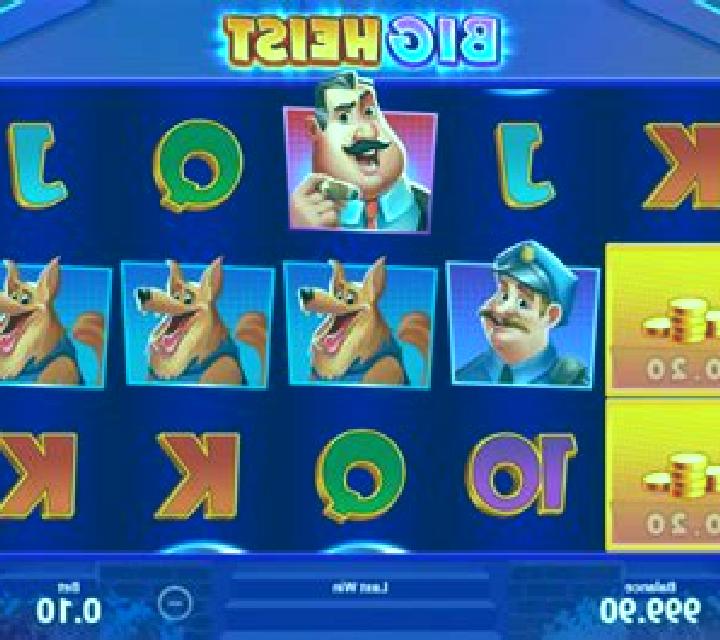 Eugenes Big Bank Heist slot game