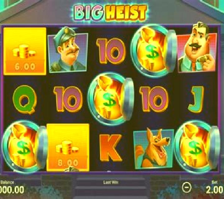 Eugenes Big Bank Heist slot