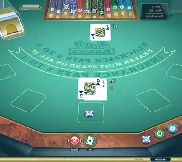 European Blackjack Gold (Microgaming) slot