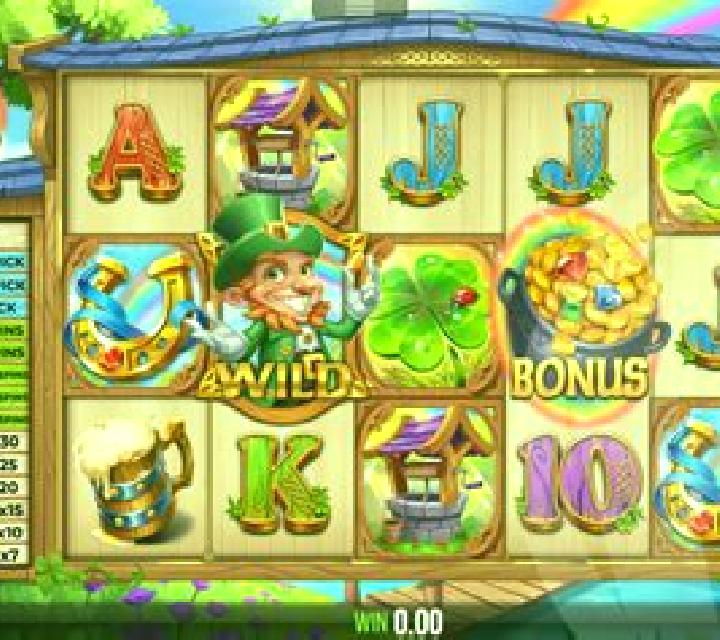 Expanding Wild Leprechaun slot game