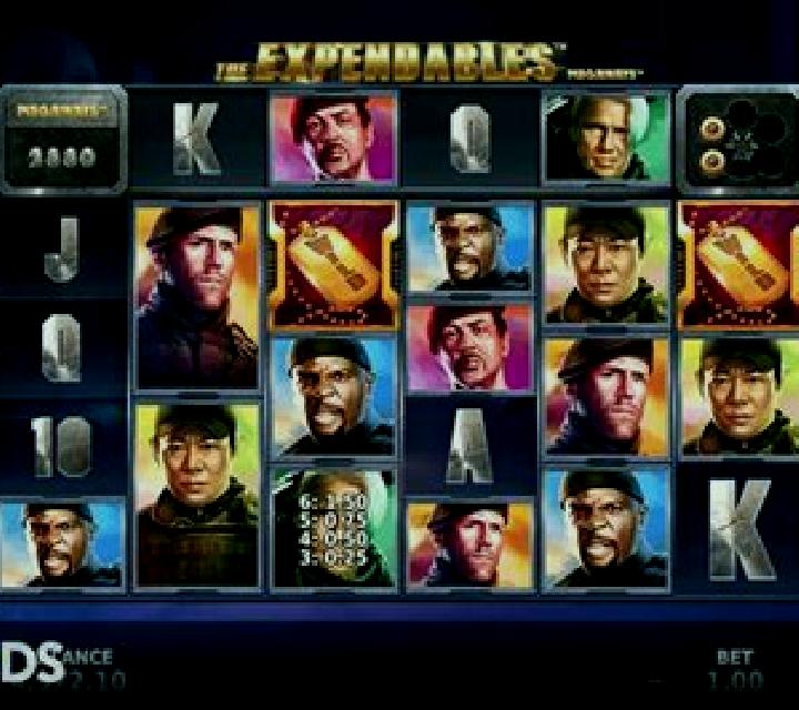 Expendables Megaways online slot