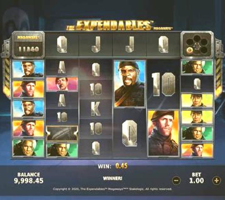 Expendables Megaways slot