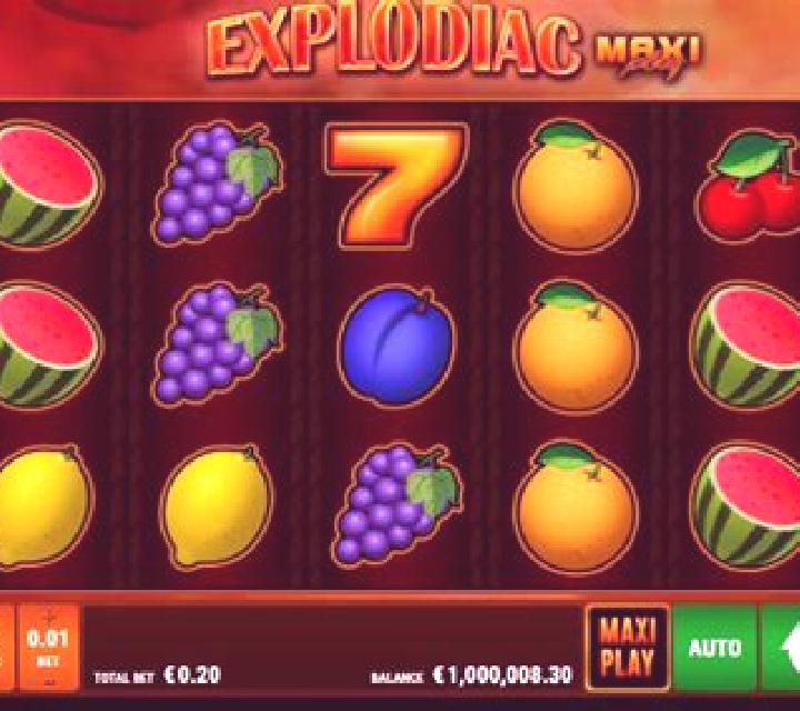 Explodiac Maxi Play slot machine