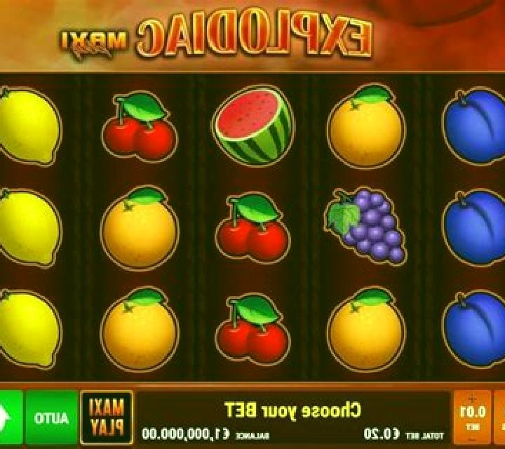 Explodiac slot game