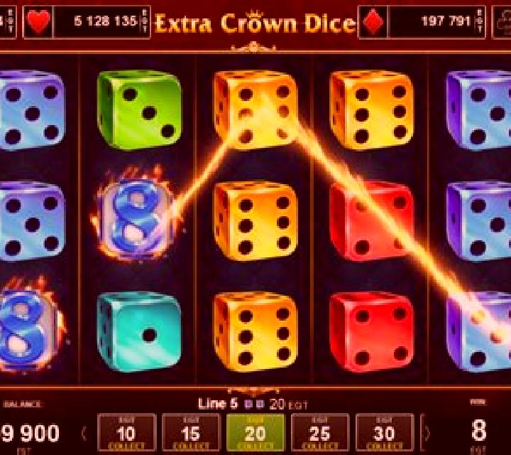Extra Crown Dice slot machine