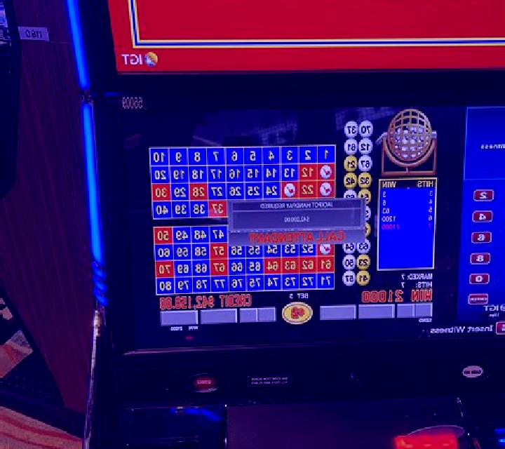 Extreme Keno slot machine