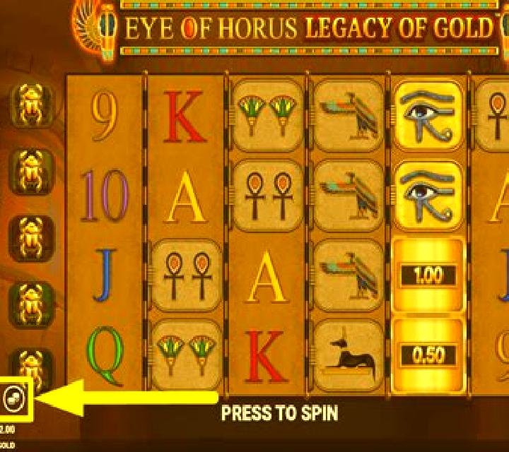 Eye of Horus Legacy of Gold slot