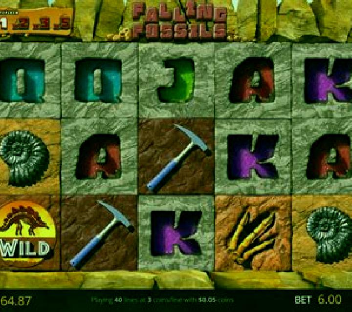 Falling Fossils slot machine