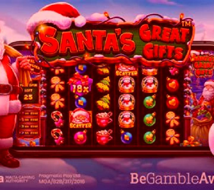 Falling X-mas Gifts slot game