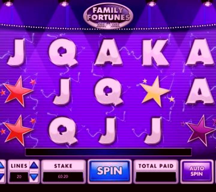 Family Fortunes slot machine