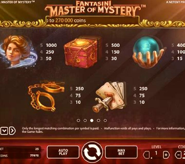 Fantasini: Master of Mystery online slot