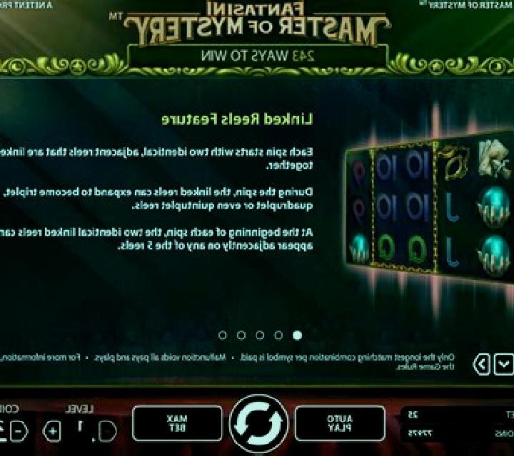 Fantasini: Master of Mystery slot game