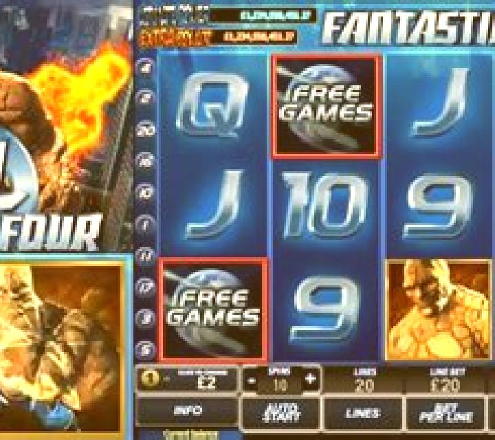 Fantastic Four slot game
