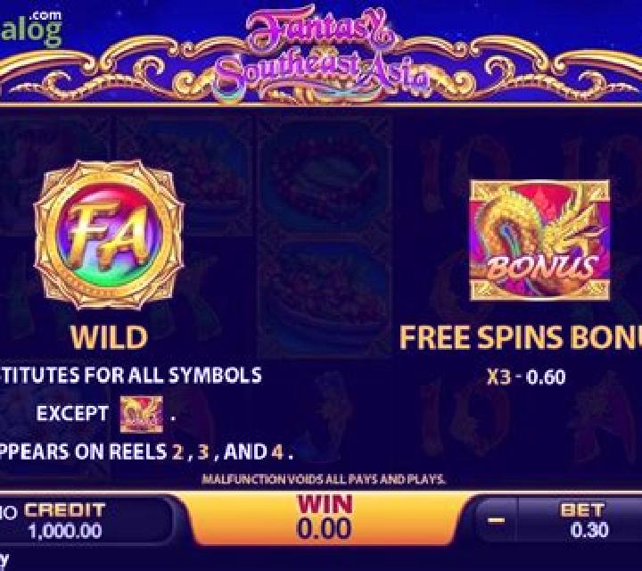 Fantasy Southeast Asia online slot