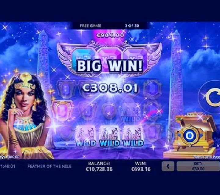 Feather of the Nile online slot