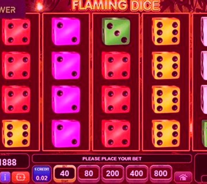 Fiery Dice slot machine