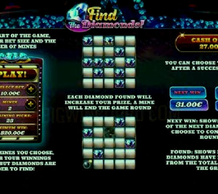 Find the Diamonds! slot