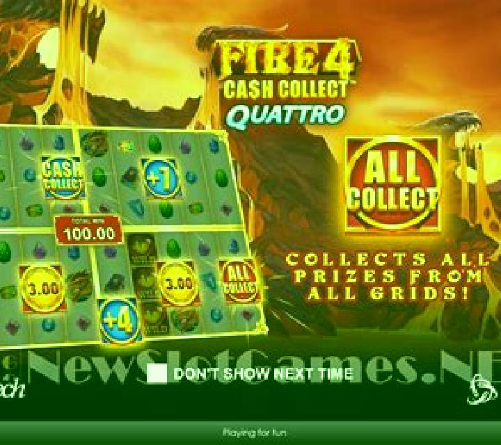 Fire 4: Cash Collect Quattro online slot
