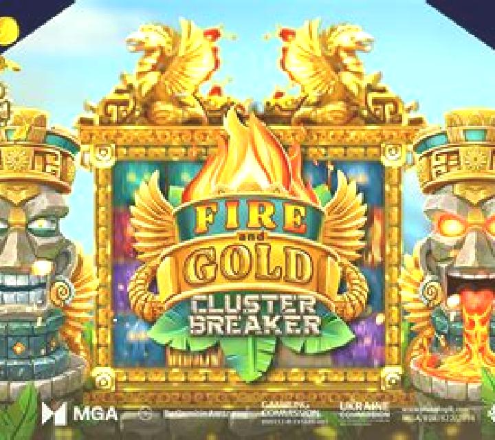Fire and Gold Cluster Breaker online slot