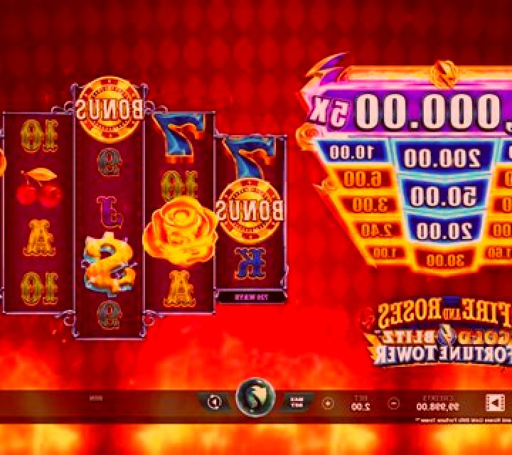 Fire and Roses Gold Blitz Fortune Tower slot