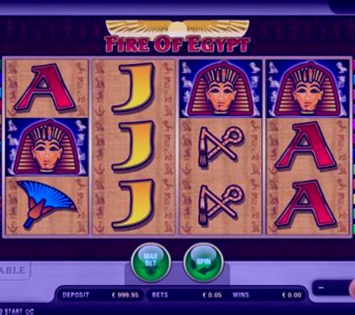 Fire of Egypt slot game