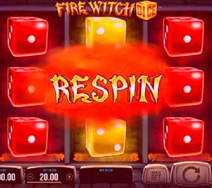 Fire Witch Dice slot game