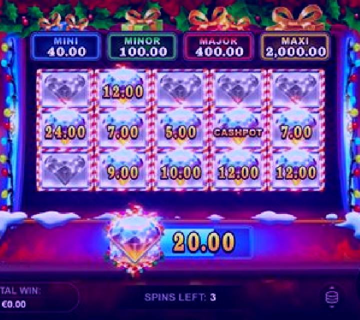 Firedream Xmas Hold and Win slot game