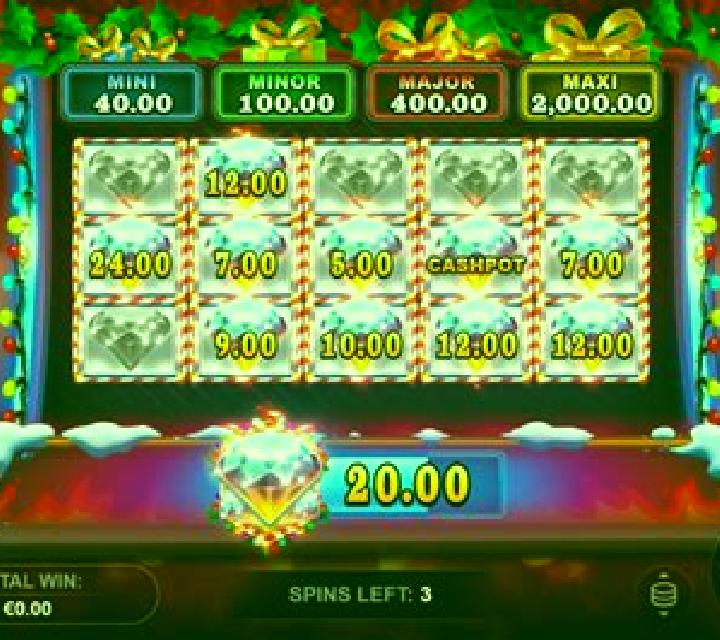 Firedream Xmas Hold and Win slot machine