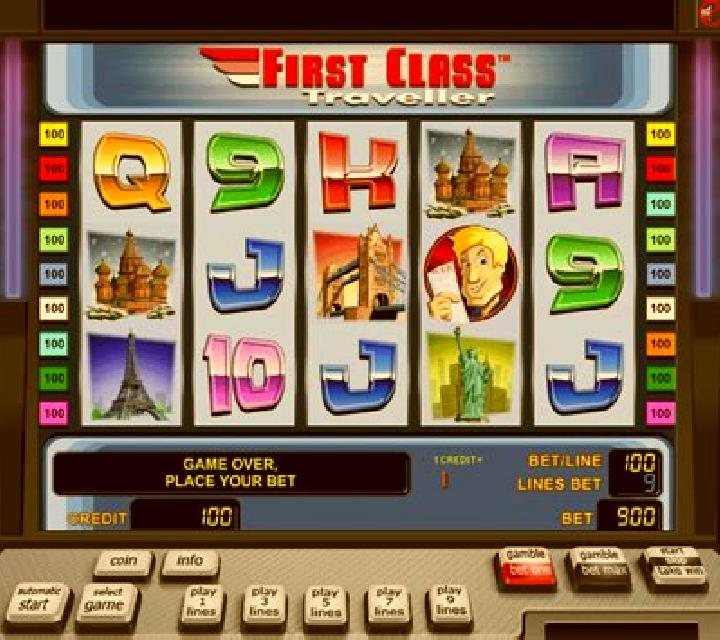 First Class Traveller online slot